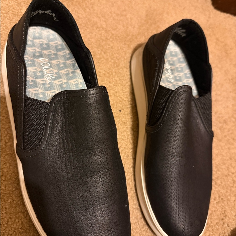 Black Slip-On Women’s Shoes